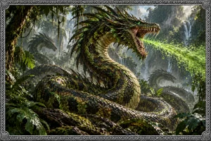 I Draghi Serpente, che vivevano nelle grandi foreste del centro, oggi scomparse