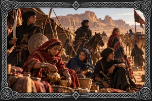 I Numéni, nomadi del deserto di Davenhert, imparentati con i Nomài